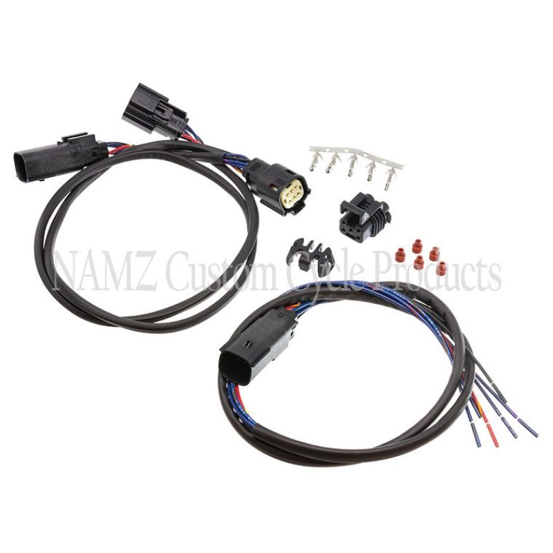 NAMZ 14-23 Street/Road Glide Models Plug-N-Play Complete Tour Pack Wiring Installation Kit NCTP-WK14