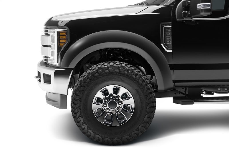 Bushwacker 17-18 Ford F-250 Super Duty Extend-A-Fender Style Flares 4pc - Black 20943-02