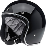 BILTWELL Bonanza Helmet - Gloss Black - 2XL 1001-101-206