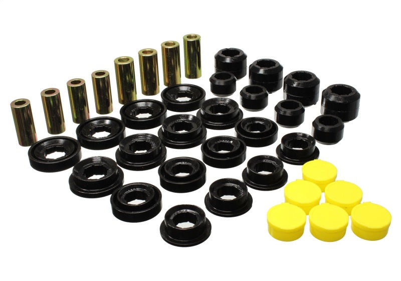 Energy Suspension 03-09 Ram 1500 Pickup 4WD Control Arm Bushing Set - Black 5.3145G