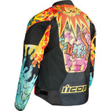 IN STOCK ICON Overlord3™ Scatterbrain Mesh Jacket - Black - Medium 2820-7075