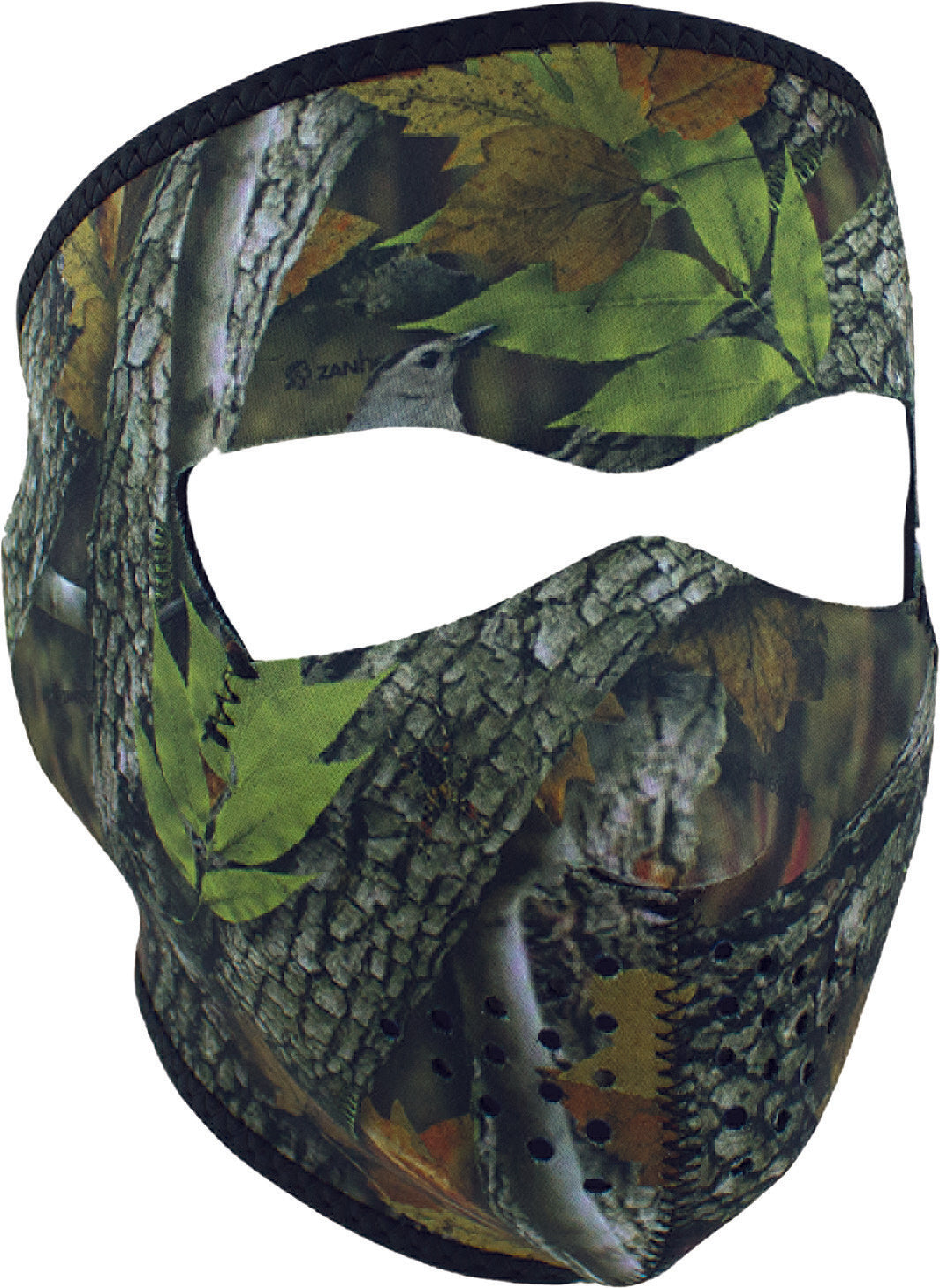 ZAN Neoprene Full Mask Forest Camo WNFM238