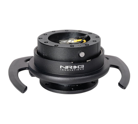 NRG Quick Release Kit Gen 4.0 - Black Body / Black Ring w/ Handles SRK-700BK