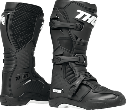 THOR Blitz XR Boots - Black/White - Size 7 3410-3073