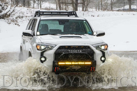 Diode Dynamics 10-21 Toyota 4Runner SS3 LED Ditch Light Kit - Yellow Pro Combo DD6749