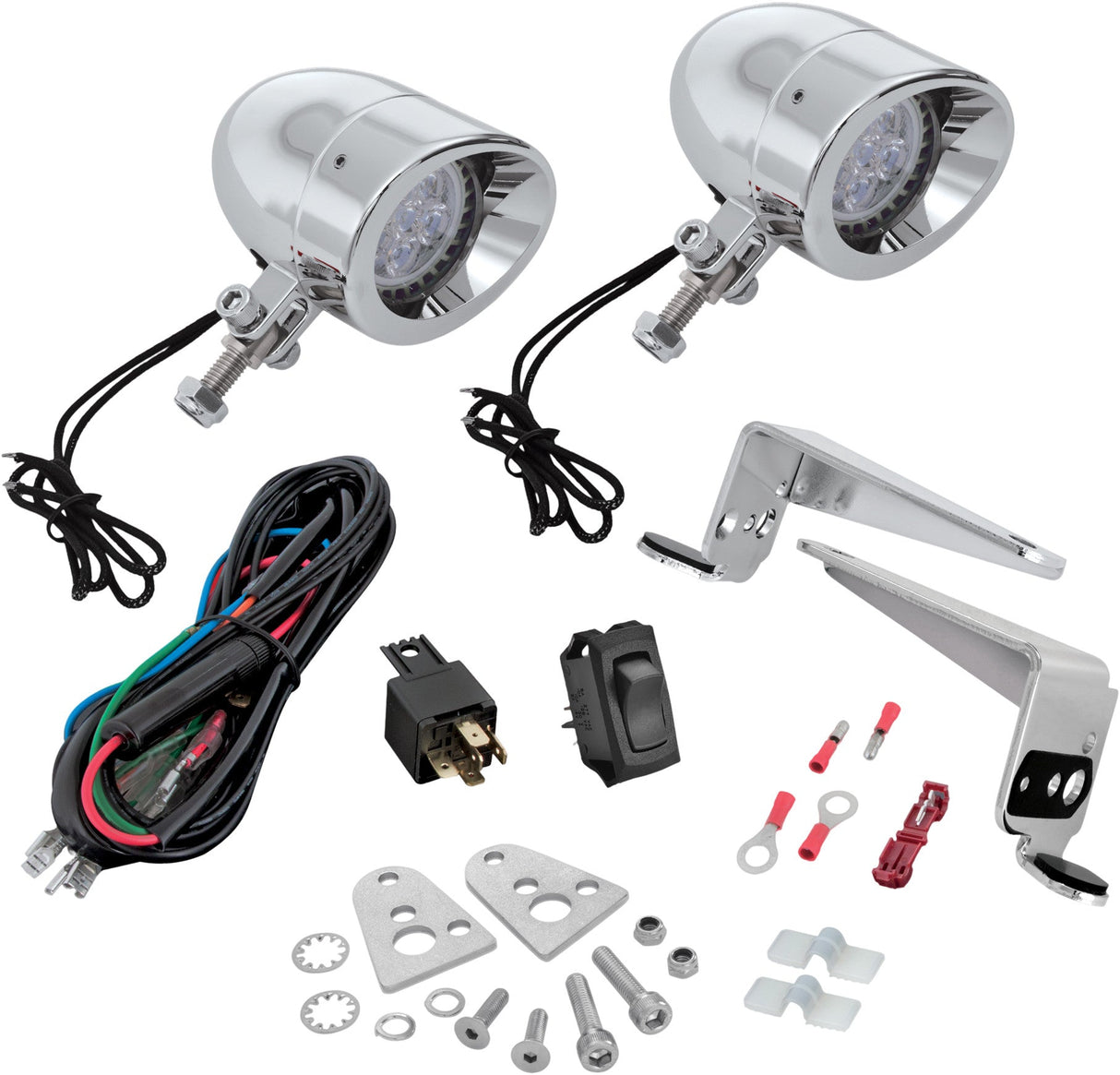 SHOW CHROME (new) Mini Led Kit Victory 10-17 Chr Cross Country Magnum Tour 30-102L