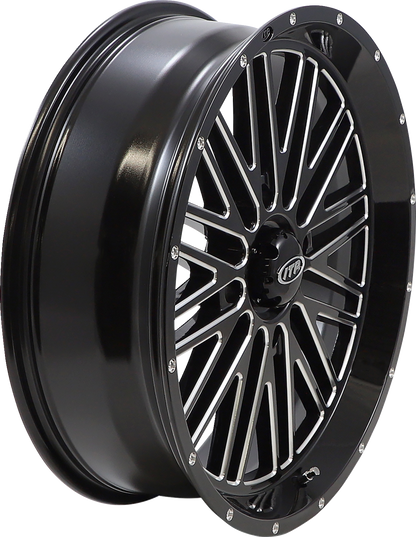 ITP Wheel - Momentum - Front/Rear - Black/Milled - 20x6.5 - 4/156 - 4+2.5 (+10 mm) 2022745731B
