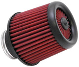 AEM DryFlow Air Filter - Round Tapered 5in Top OD x 6 Base OD x 5.563in H x 3in Flange ID 21-203D-XK