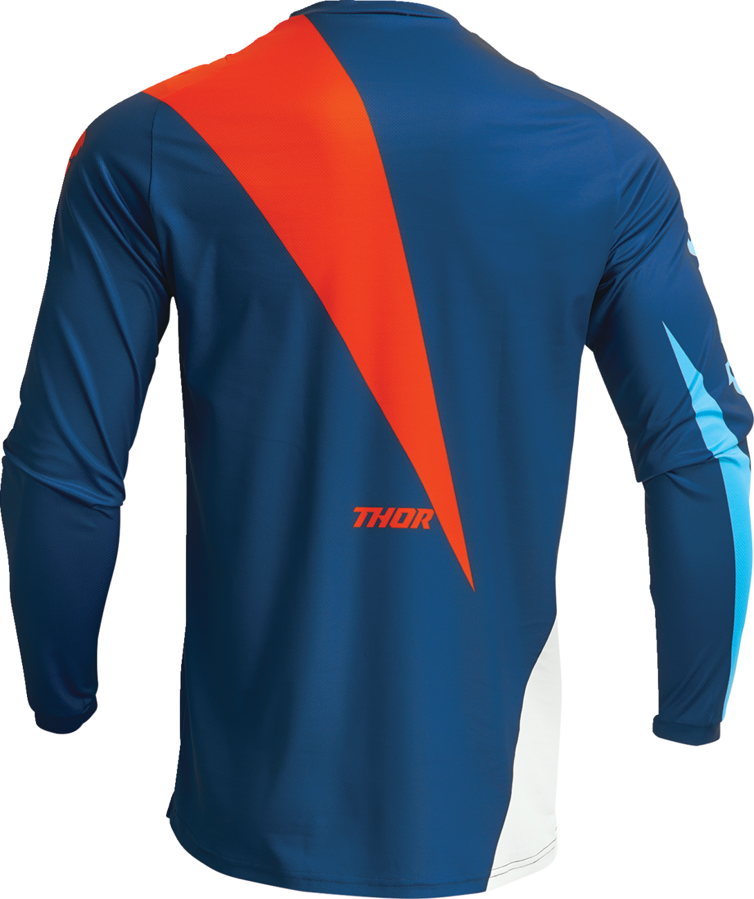 THOR Youth Sector Edge Jersey - Navy/Orange - Large 2912-2243