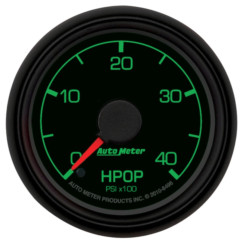 Autometer Factory Match Ford 52.4mm Full Sweep Electronic 0-4000 PSI Diesel HPOP Pressure Gauge 8496