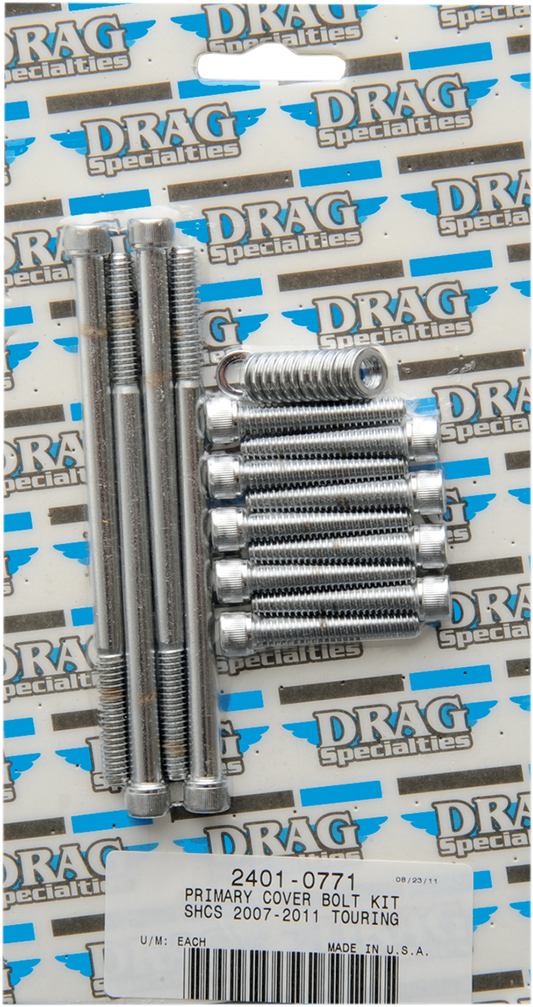 DRAG SPECIALTIES Knurled Motor Bolt Kit - Touring MK673