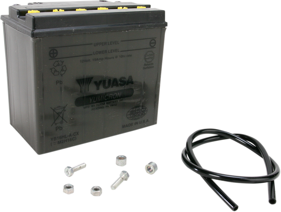 YUASA Battery - YB16HL-A-CX YUAM2H16C