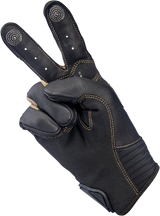 BILTWELL Bridgeport Gloves - Chocolate - Medium 1509-0201-303