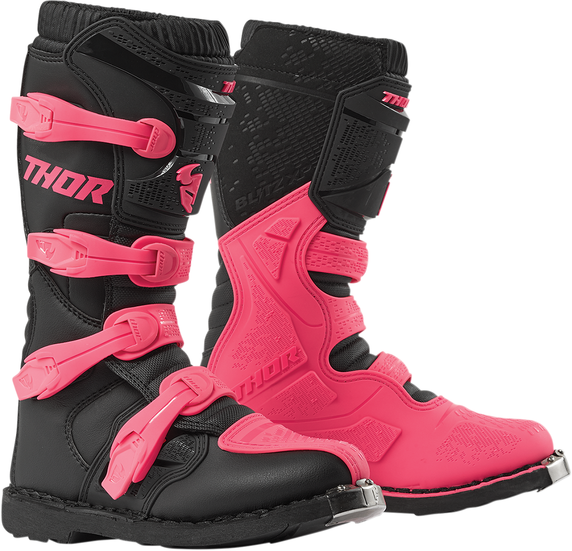 THOR Women's Blitz XP Boots - Black/Pink - Size 8 3410-2230