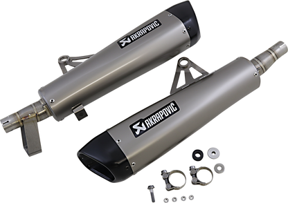 AKRAPOVIC Titanium Mufflers S-T12SO4-HCQT 1811-3944