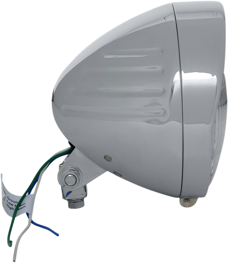 DRAG SPECIALTIES Faro con visera 6-1/2" - Ranurado 20-0338-BXLB1