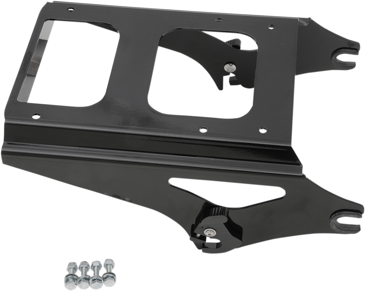 DRAG SPECIALTIES Tour Box Mount - Black C77-0083GB