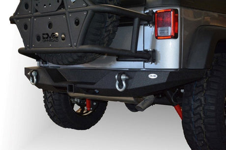 DV8 Offroad 07-18 Jeep Wrangler JK Rear Bumper Full Length RBSTTB-09