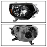 Xtune Toyota Tacoma 2012-2015 OEM Style Headlights Black HD-JH-TTA12-AM-BK 9031069