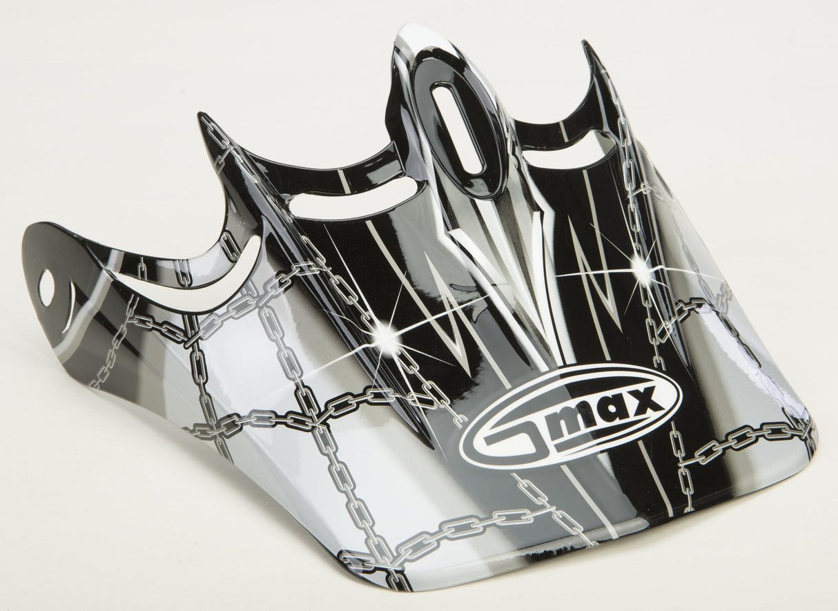 GMAX Visor Lg-3x Slice Black G980015