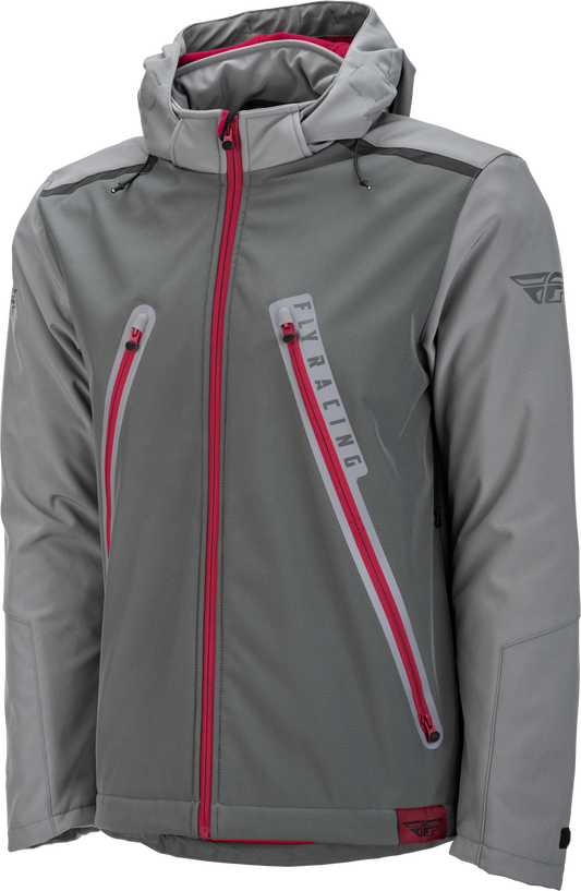 FLY RACING Carbyne Jacket Grey/Red 2x 477-40912X