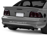 Raxiom 96-98 Ford Mustang Icon LED Tail Lights- Black Housing (Smoked Lens) 389876