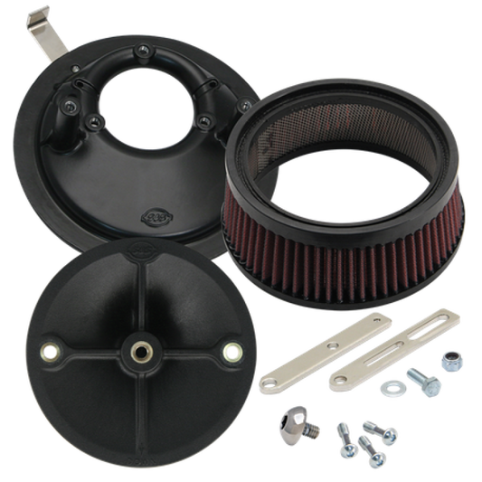 S&S Cycle 36-92 BT/57-90 Sportster Models w/ Super E/G Carbs Universal Stealth Air Cleaner Kit 170-0176