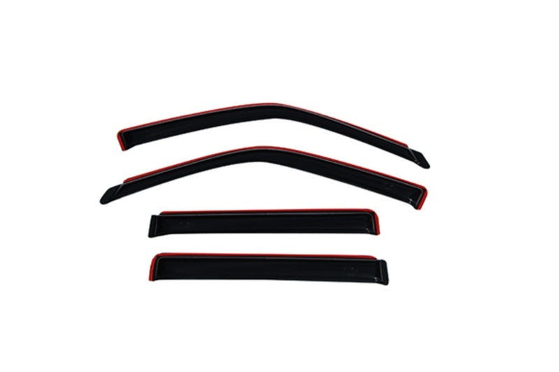 AVS 98-18 Lincoln Navigator Ventvisor In-Channel Front & Rear Window Deflectors 4pc - Smoke 194233