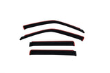 AVS 98-18 Lincoln Navigator Ventvisor In-Channel Front & Rear Window Deflectors 4pc - Smoke 194233
