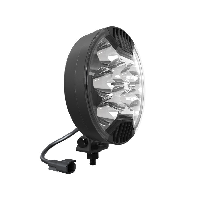 KC HiLiTES SlimLite 6in. LED Light 50w Spot Beam (Single) - Black 1100
