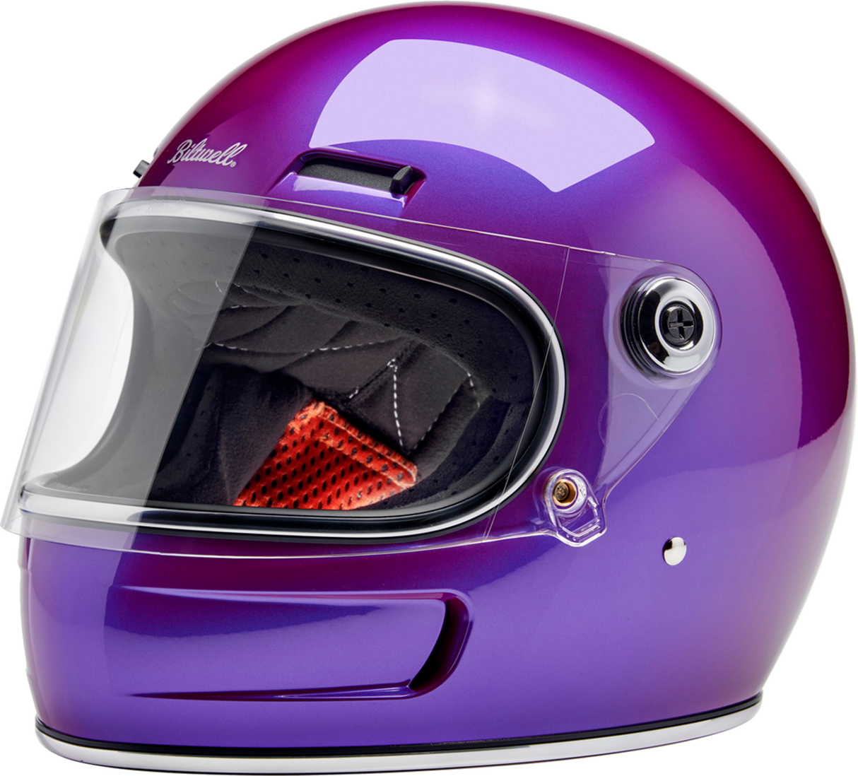 BILTWELL Gringo SV Helmet - Metallic Grape - 2XL 1006-339-506