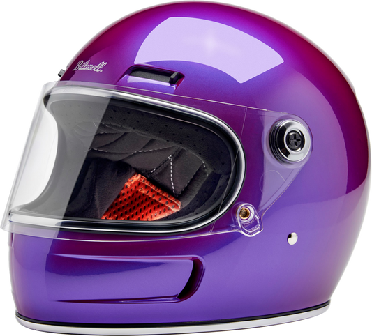 BILTWELL Gringo SV Helmet - Metallic Grape - Medium 1006-339-503