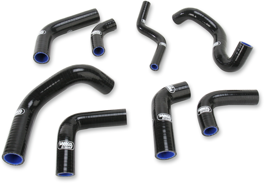 SAMCO SPORT Radiator Hose Kit - Black - Ducati DUC1-BK