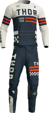 THOR Pulse Combat Jersey - Midnight/White - XL 2910-7094