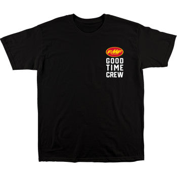 FMF Good Time Crew T-Shirt - Black - 2XL SU25118902BLK2X