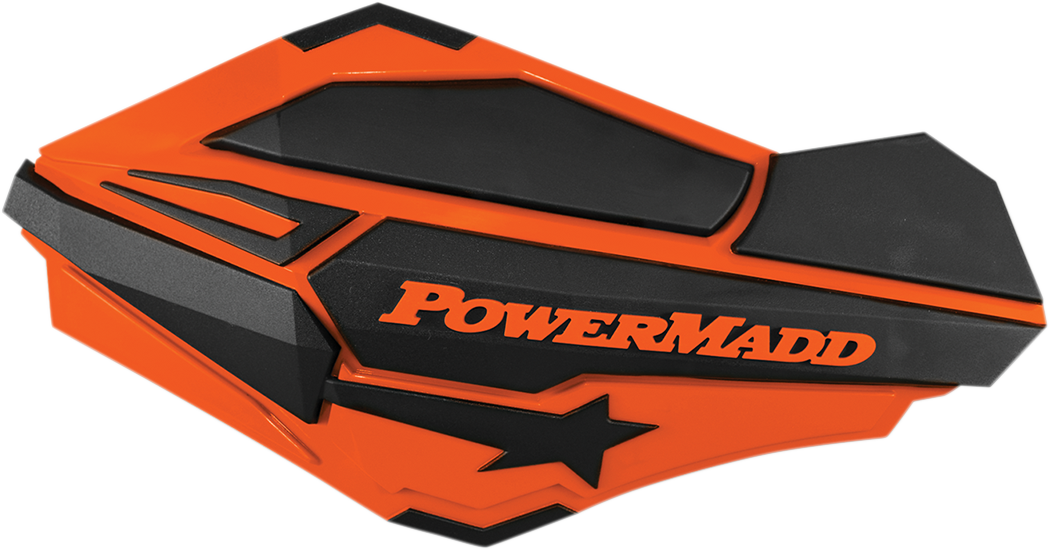POWERMADD Handguards - Orange/Black 34405