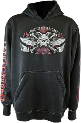 LETHAL THREAT Livin' the Nightmare Hoodie - Black - Large HD84065L