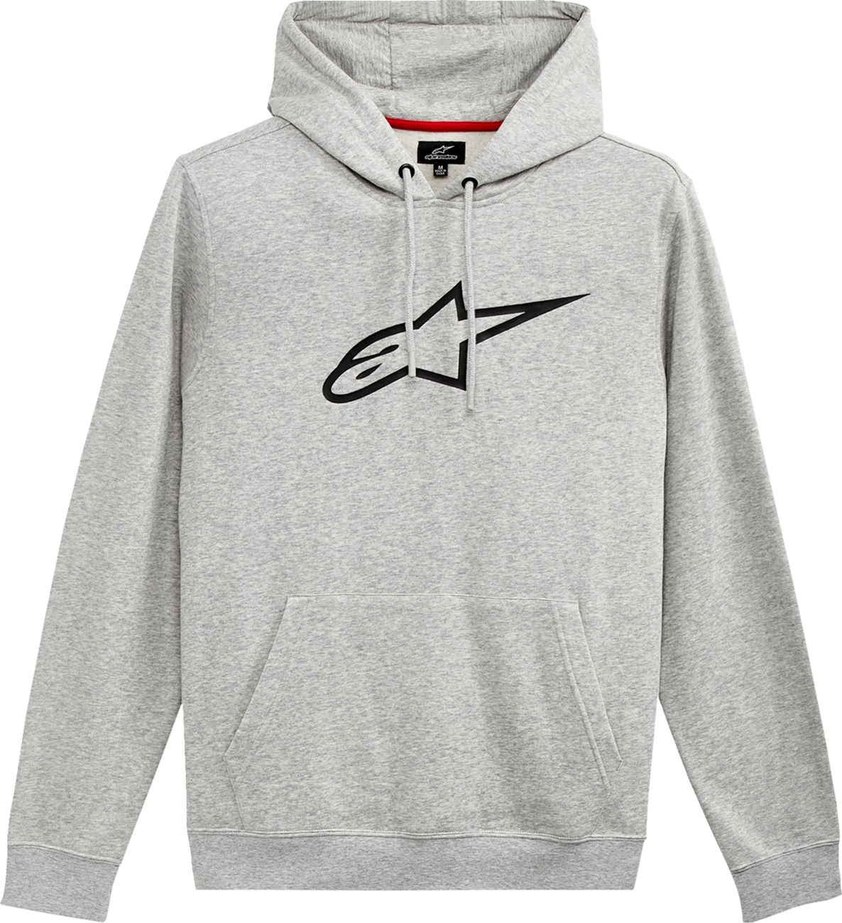 Sudadera con capucha ALPINESTARS Ageless V2 - Gris jaspeado/Negro - 2XL 12325101011262X 