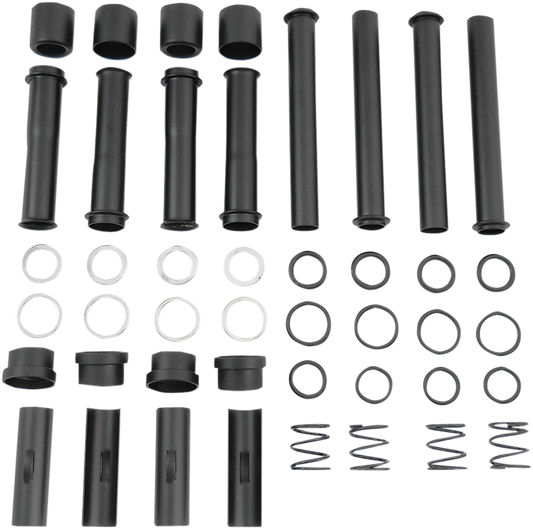 DRAG SPECIALTIES Pushrod Tube Kit - Black - XL 77334B