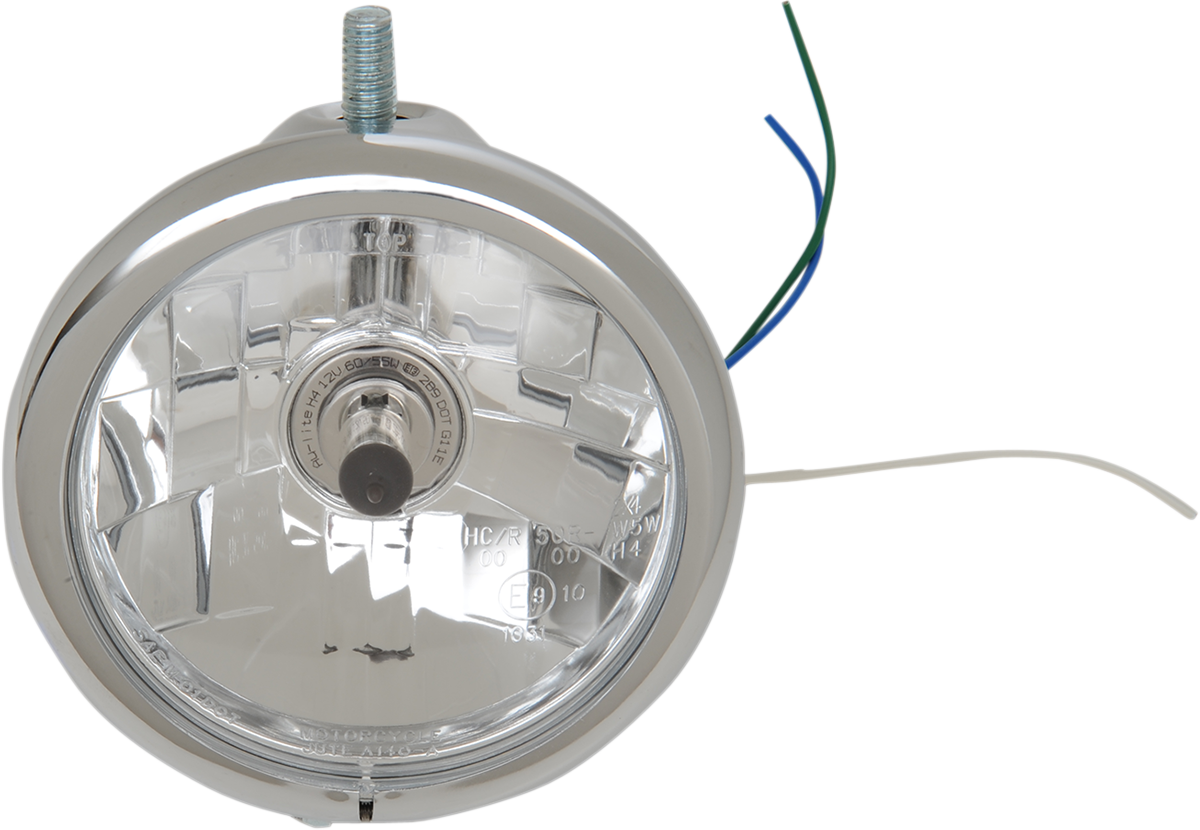 DRAG SPECIALTIES Faro de montaje superior - 5-3/4" - Cromo L21-6114SC 