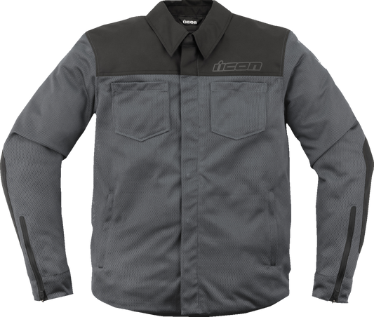 ICON Upstate Mesh CE Jacket - Gray - XL 2820-6226