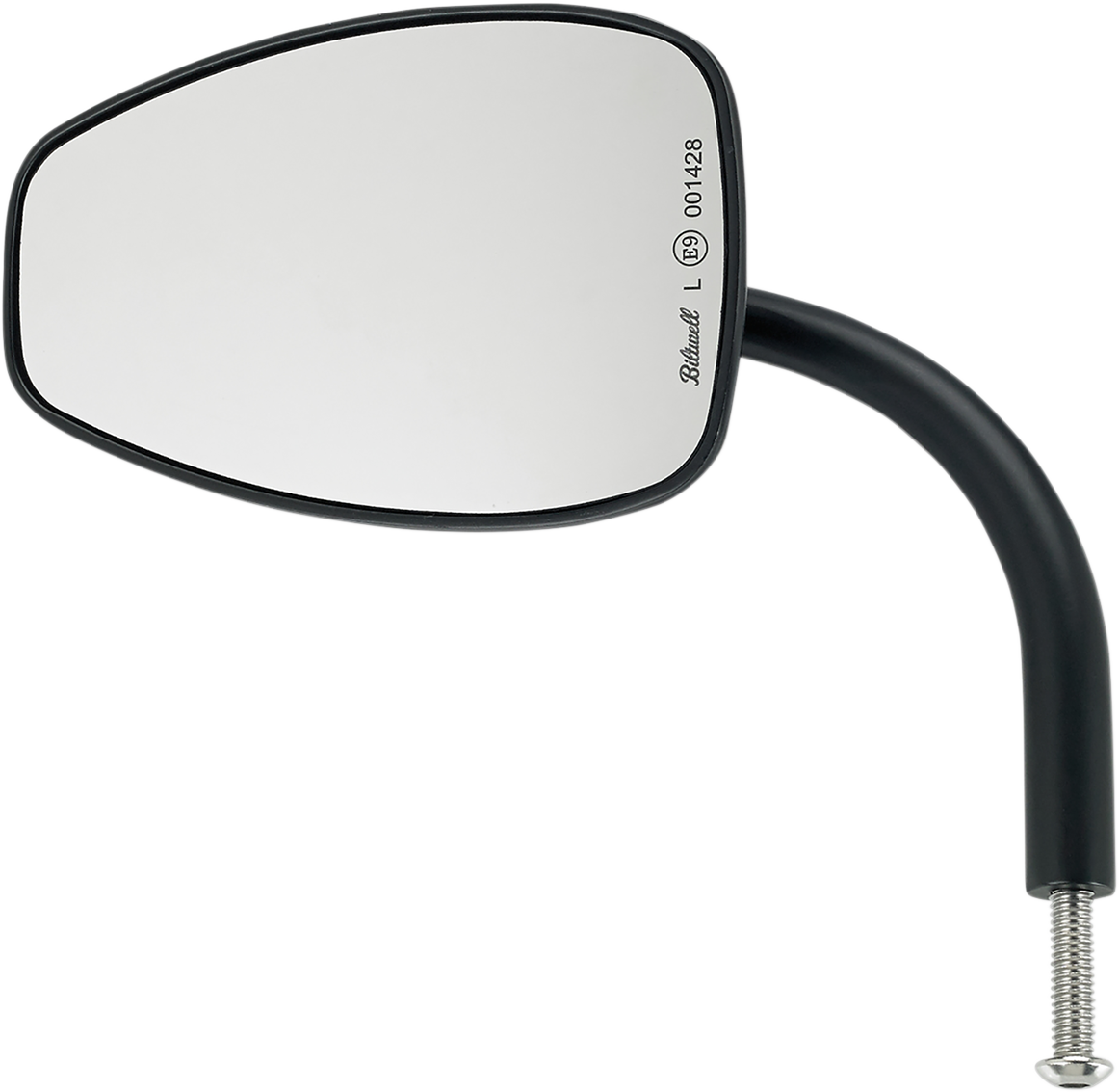 BILTWELL Mirror - Tear Drop - Black 6504-400-131