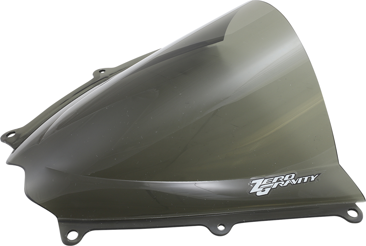 Zero Gravity Double Bubble Windscreen - Smoke - GSXR1 16-111-02