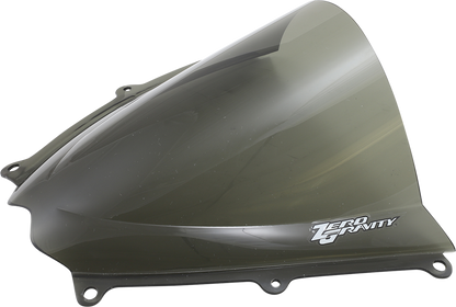 Zero Gravity Double Bubble Windscreen - Smoke - GSXR1 16-111-02