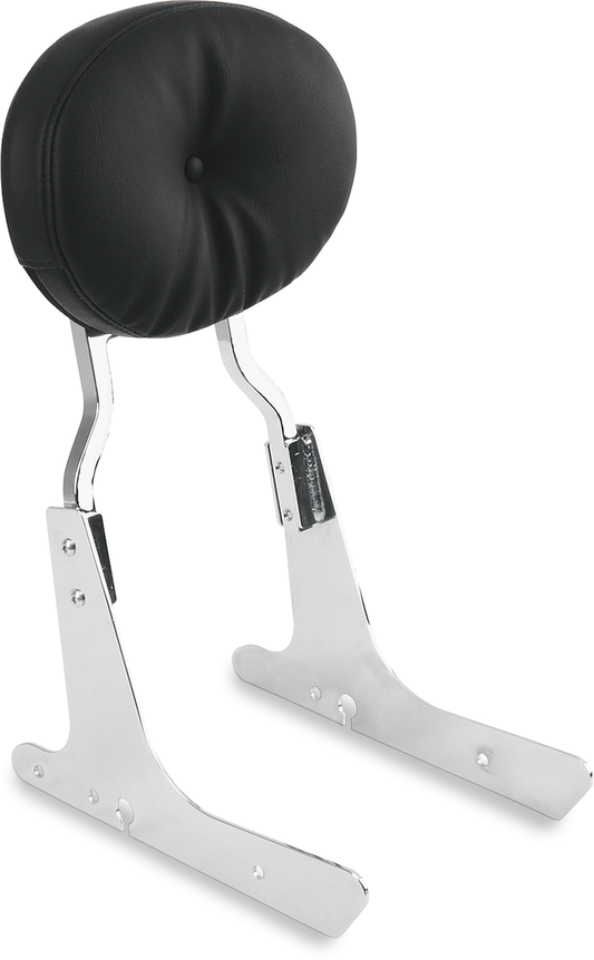 DRAG SPECIALTIES Pillow Oval Sissy Bar Pad - Black 0822-0344