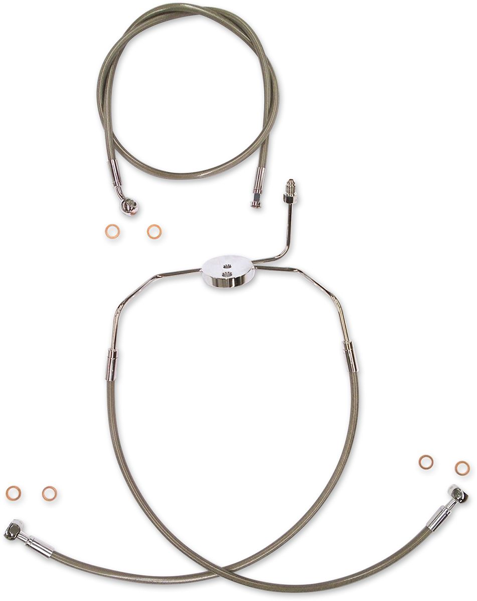 MAGNUM Brake Line Kit - XR - Stainless Steel SSC1304-19