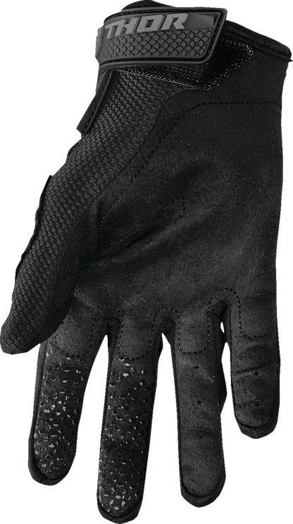 THOR Youth Sector Gloves - Black/Gray - Medium 3332-1731