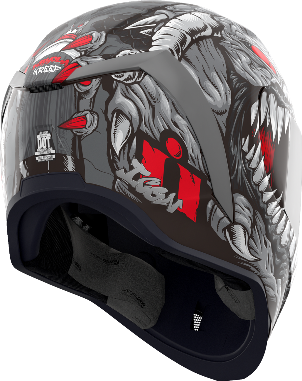 ICON Airform™ Helmet - Kryola Kreep - MIPS® - Silver - XS 10116952