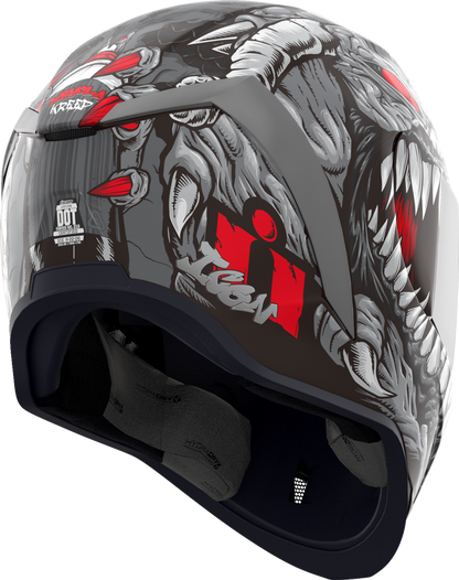 ICON Airform™ Helmet - Kryola Kreep - MIPS® - Silver - Large 0101-16956
