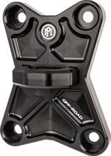 Placa de varilla de radio PM OFF-ROAD - RZR Pro R - Anodizado negro 0222-2006-B